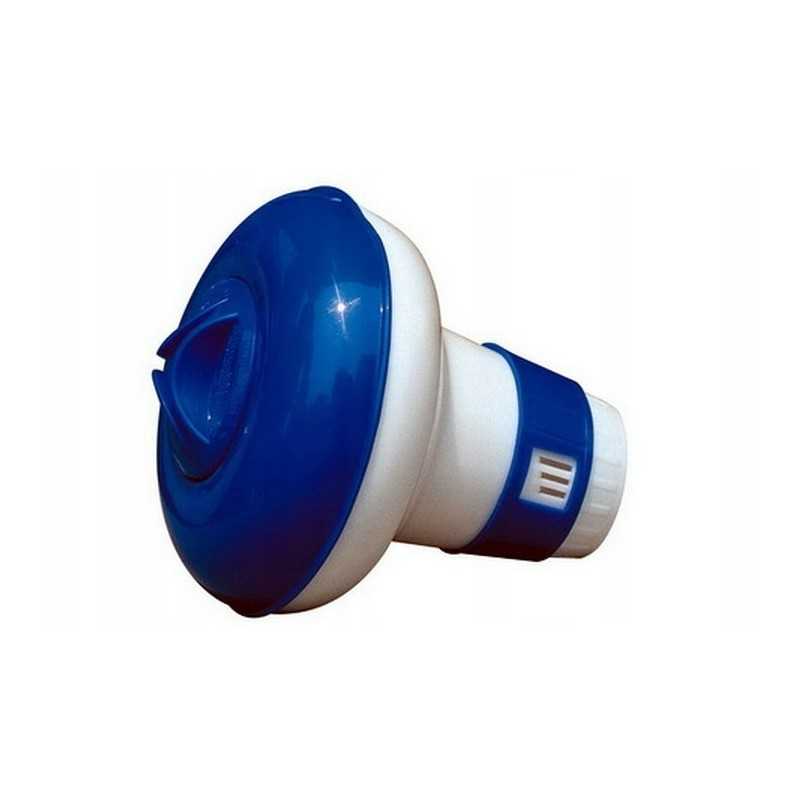 Mažas plaukiojantis baseino cheminių medžiagų dozatorius