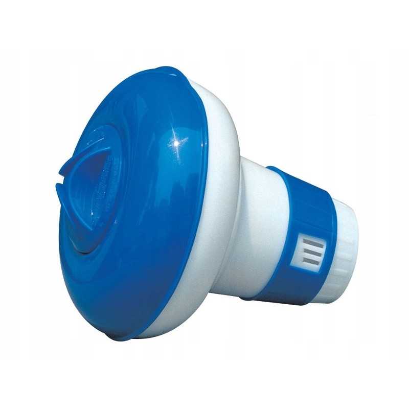 Plaukimo baseino cheminių medžiagų dozatorius, chloro plūduras 58210