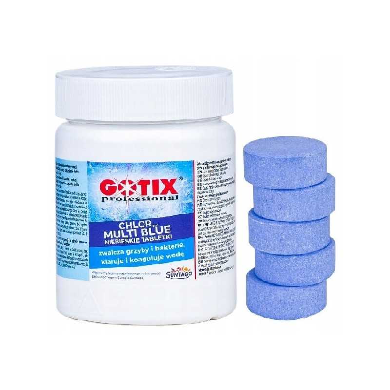 11in1 baseino chloro daugiafunkcinės tabletės mėlynos daugiafunkcinės jacuzzi SPA 20g