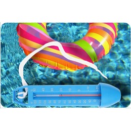 Plaukiojantis baseino termometras 7 skirtas baseino vandeniui, sūkurinei voniai, klasikinis