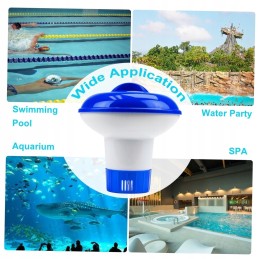 Cheminių medžiagų dozatorius plaukiojantis baseino vandens dozatorius