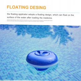 Cheminių medžiagų dozatorius plaukiojantis baseino vandens dozatorius