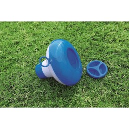 Chloro tablečių plūduriuojantis dozatorius, skirtas baseino chemijai