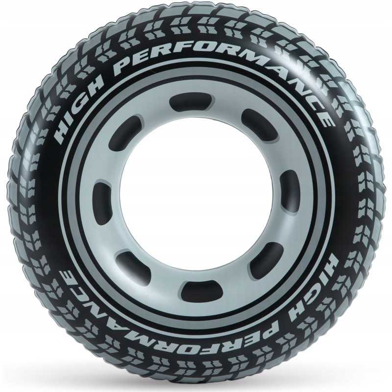 Vaikiškas plaukimo žiedas 91 cm monster truck su intex 59252 padanga