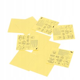 Baseino remonto lentjuostės, 10 vnt, bestway 62091