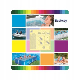 Baseino remonto lentjuostės, 10 vnt, bestway 62091