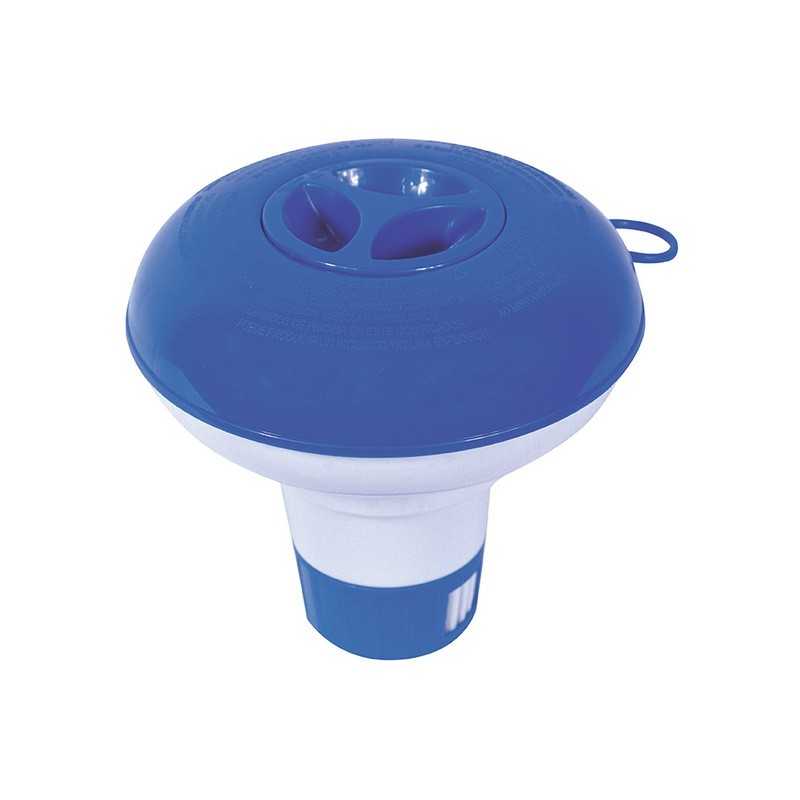 Mažo baseino cheminių medžiagų dozatoriaus plūdė