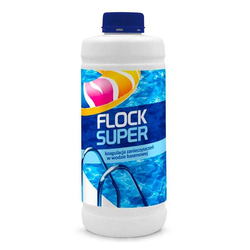 Chemijos baseino superflokas skaidrina vandenį koaguliantas 1l