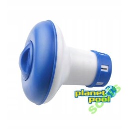 Plūdinis dozatorius chloro tabletėms, skirtoms baseino cheminėms medžiagoms