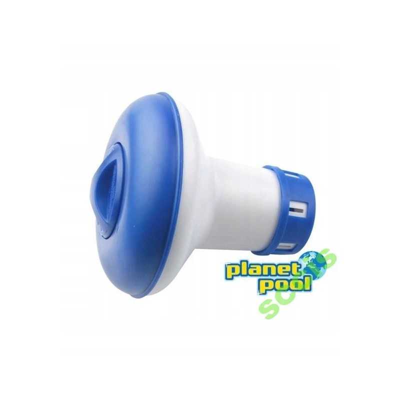 Plūdinis dozatorius chloro tabletėms, skirtoms baseino cheminėms medžiagoms