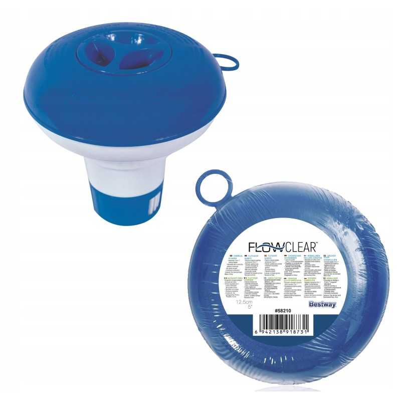 Dozatorius 58210 bestway chloro cheminių medžiagų konteineris