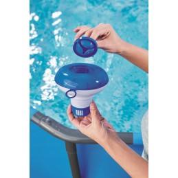 Dozatorius 58210 bestway chloro cheminių medžiagų konteineris