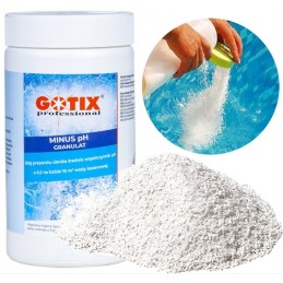 Minus ph gotix profesionalios baseino cheminės granulės baseinui 1kg