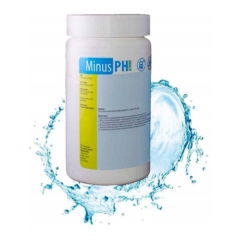 Minus ph gotix profesionalios baseino cheminės granulės baseinui 1kg