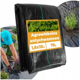 ☘️tvirtas nuo piktžolių agrotekstilės kilimėlis 1,6x10m 70g☘️