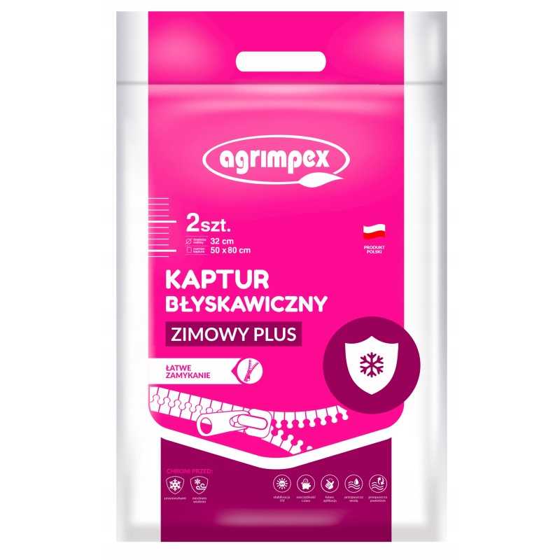 Žieminis gobtuvas su užtrauktuku - 50 cm x 80 cm - 2 vnt