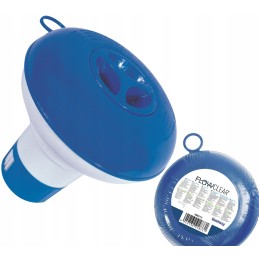 Baseino dozatorius chemikalams, plūdė baseino vandeniui