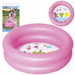 Vaikų baseinas pripučiamas irklavimo baseinas rožinis 61x15 cm bestway 51061