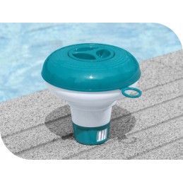Bestway 58210 plūduriuojantis chloro dozatorius baseinui, naujas 2024 m. modelis
