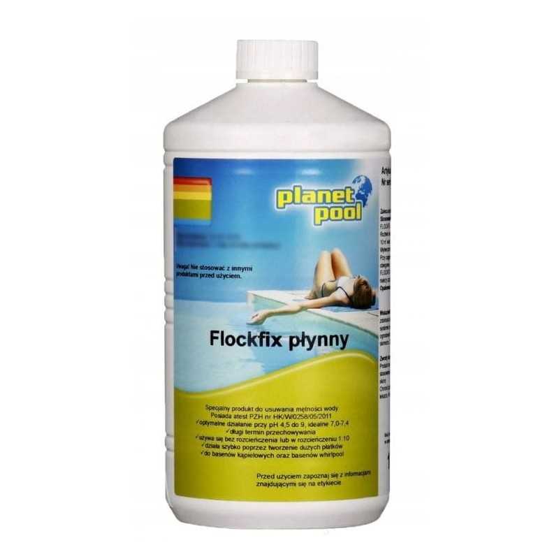 Debesuoto baseino vandens flockfix koaguliantas 1l