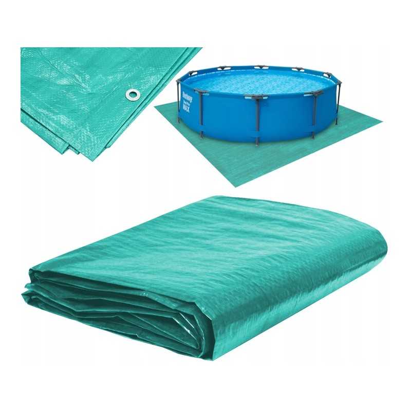 Brezentinis grindų kilimėlis universaliam baseinui 3x2 m