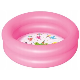51061 baseinas pripučiamas baseinas kūdikių vonelė 61x15 cm rožinis irklavimo baseinas bestway