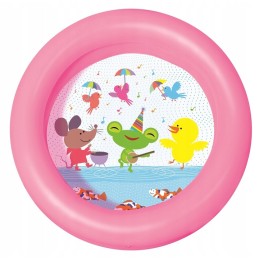 51061 baseinas pripučiamas baseinas kūdikių vonelė 61x15 cm rožinis irklavimo baseinas bestway