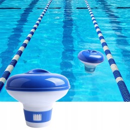 Mažas plūdinis dozatorius 20g baseino chemijos, chloro, sūkurinės tabletės