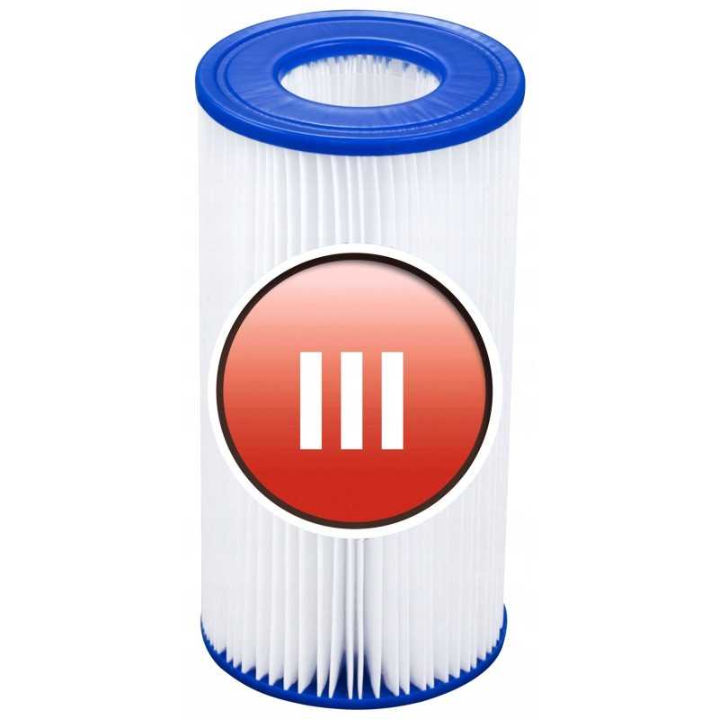 III tipo filtras, skirtas bestway 58012 baseino siurbliui