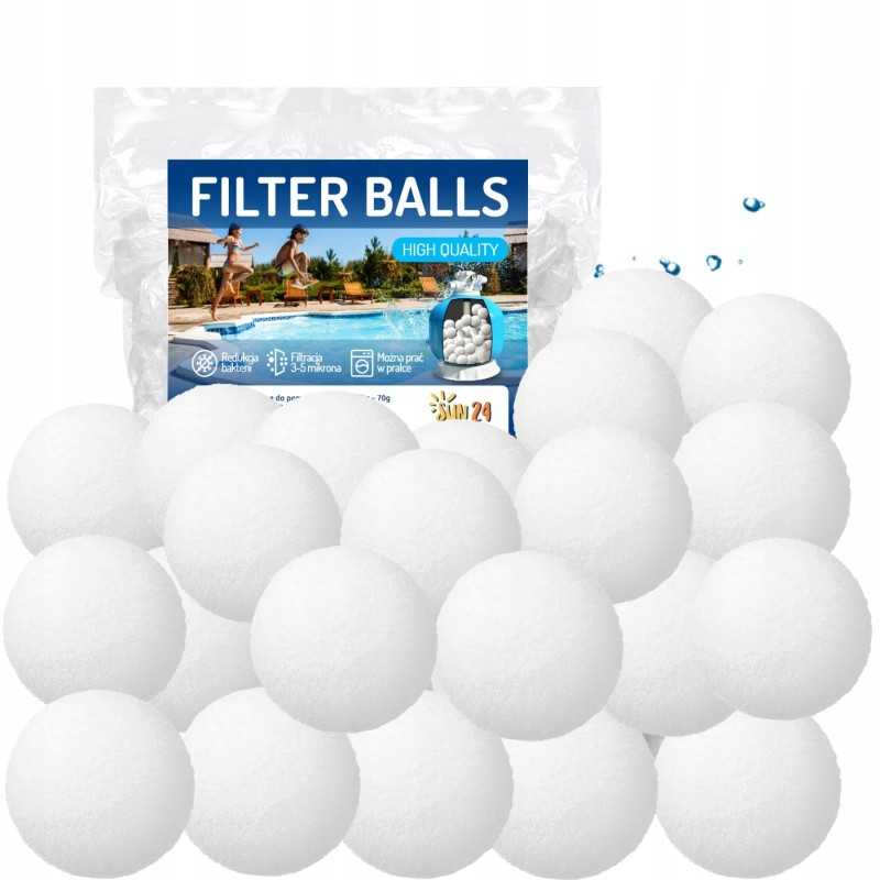 Filtravimo kamuoliukai, SPA sūkurinės baseino siurblio kasetės, 70 g kaip 2 5 kg smėlio