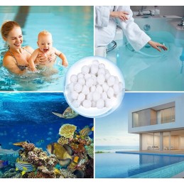 Filtravimo kamuoliukai, SPA sūkurinės baseino siurblio kasetės, 70 g kaip 2 5 kg smėlio