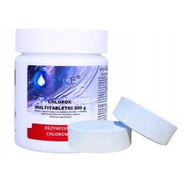 10in1 daugiafunkcinės tabletės 200g chloro 0 4kg baseinui multi balta