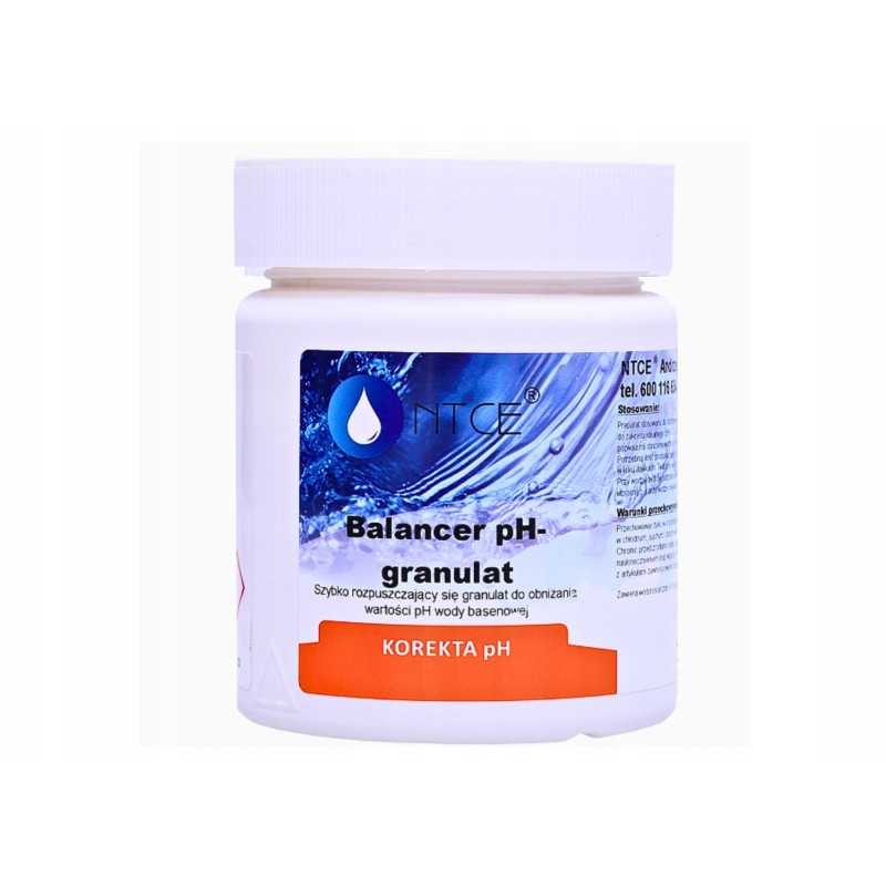 Baseino cheminės medžiagos ph atėmus granules, mažinančias sūkurinės vonios baseino vandens pH