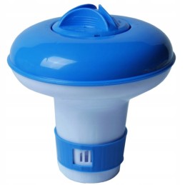 Plaukiojantis tablečių dozatorius su plūduru baseino dozatorius