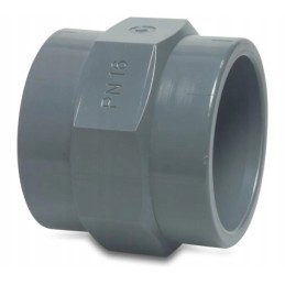 Profec PVC pereinamoji mova 63 mm x 2 kvadratiniai x gw 10bar pilka