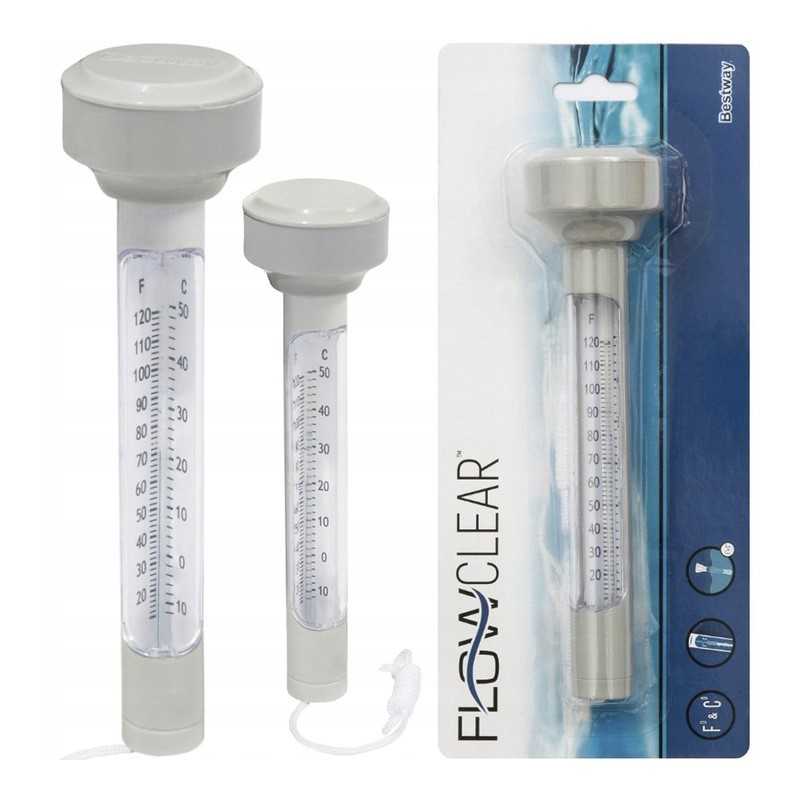 Plaukiojantis baseino termometras, skirtas baseino vandens sūkurinei voniai SPA Bestway baseinui