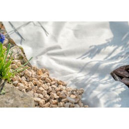 Balta žieminė agrotekstilė augalams dengti, sodo danga, 50g 1,6x10m