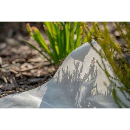 Balta žieminė agrotekstilė augalams dengti, sodo danga, 50g 1,6x10m