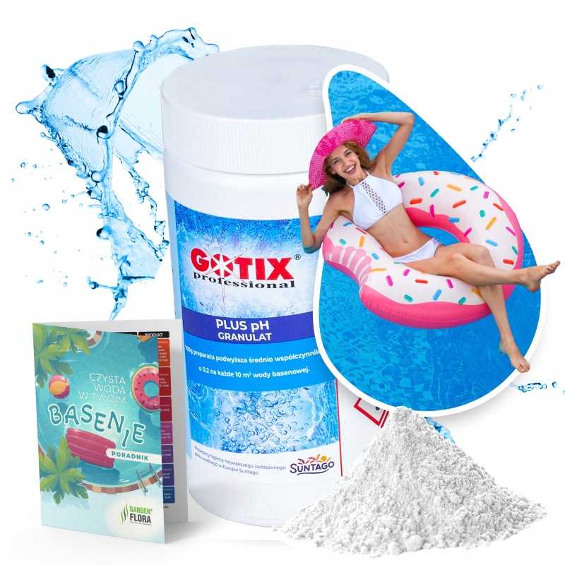 Ph plius baseinui padidinti baseino pH, baseino chemikalai 1kg gotix