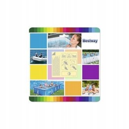 Bestway 62091 pripučiamo čiužinio vandeniui atsparūs remonto pleistrai baseinams