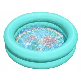 Pripučiamas irklavimo baseinas su spalvingu dugnu 51061