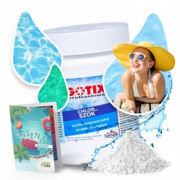 Chloras baseinams chlorszok granulės baseino vandens dezinfekcijai 0 4kg