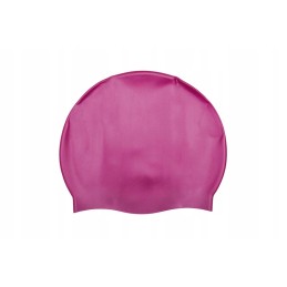 Rožinė silikoninė plaukimo kepuraitė bestway 26006