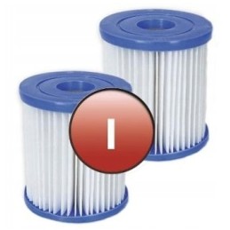 2 x Bestway 58093 Wawa filtro kasetė ir siurblys