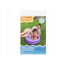 Bestway vaikiškas baseinas, pripučiamas mini irklavimo baseinas 61x15cm kūdikiui