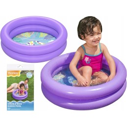 Bestway vaikiškas baseinas, pripučiamas mini irklavimo baseinas 61x15cm kūdikiui