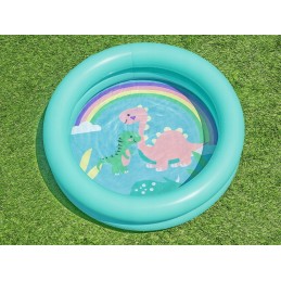 Bestway vaikiškas baseinas, pripučiamas mini irklavimo baseinas 61x15cm kūdikiui