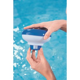 Baseino plūdė, dozatorius, baseino cheminių medžiagų dozatorius 12-5 cm tabletėms