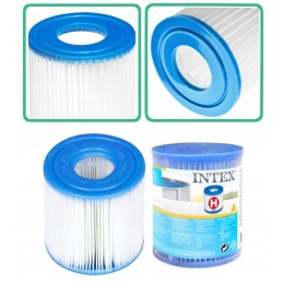 1x intex baseino siurblio filtro filtro įdėklas 29007 tipo h