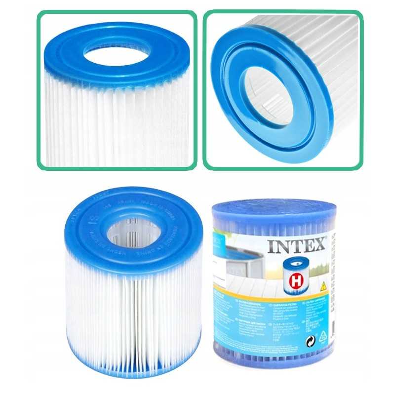 1x intex baseino siurblio filtro filtro įdėklas 29007 tipo h